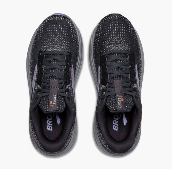 Brooks Ghost Max 2 ブラック 9.5 Women's Ghost Max 2 Soft Toe- Black/Black