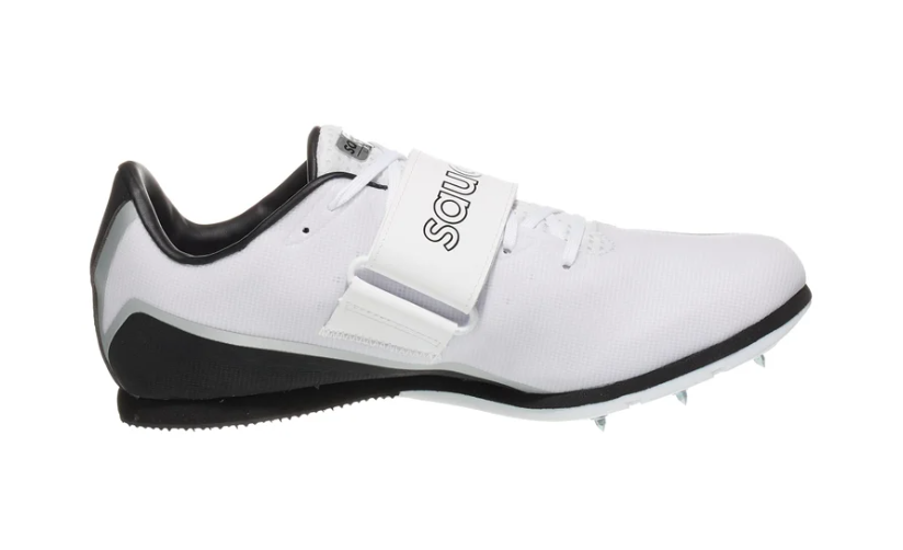 Saucony Soarin J3 Mens 9 Track Field Spikes White Black Red Long Triple Jump PV Saucony Soarin J 3 Jump Spike, Men main image 3