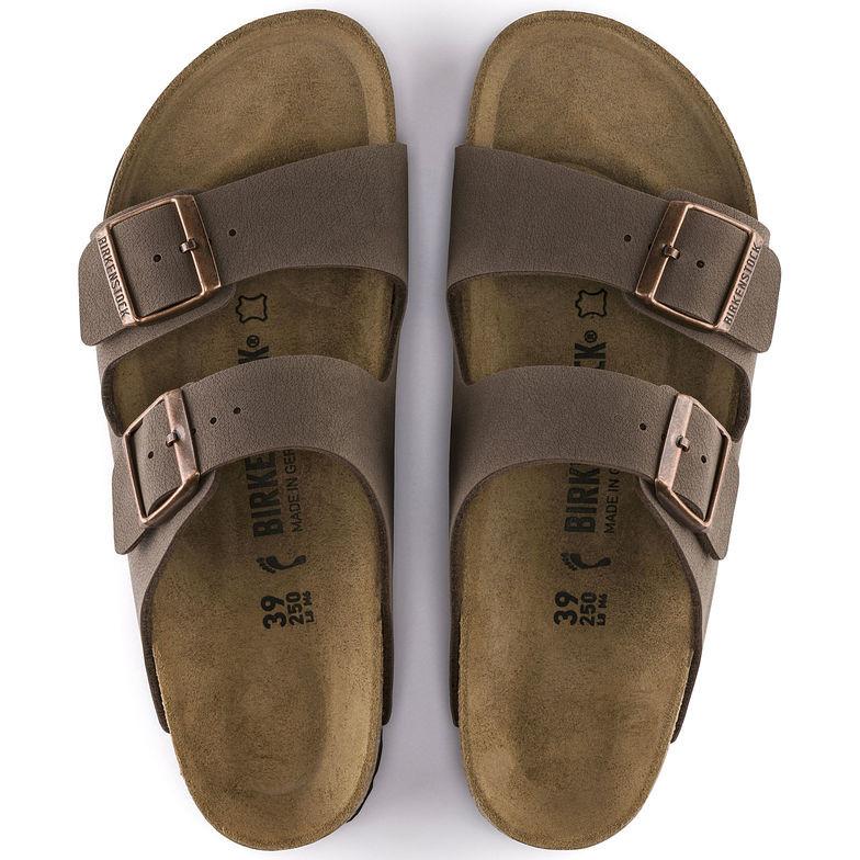 Birkenstock Arizona, Men's & Women's Burkibuc /Mocha – Foot of the