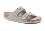 Arizona BS Birkenstock, (Stone Coin Nubuck & Mocha Suede)