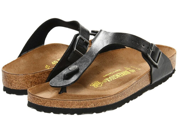 Birkenstock Gizeh Women s Birko Flor Graceful Licorice Foot of the Rockies