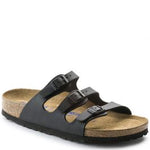Birkenstock Florida, Women's Birko-Flor /Black        (Soft Footbed)