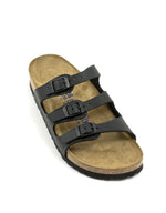 Birkenstock Florida, Women's Birko-Flor /Black        (Soft Footbed)