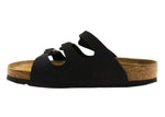 Birkenstock Florida, Women's Birko-Flor /Black        (Soft Footbed)